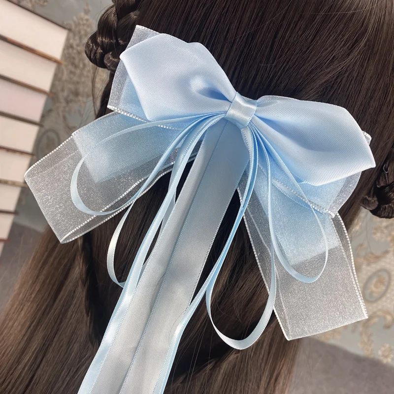 Lolita Accessories Antique Fairy Streamer Headgear Hair Ornament with  Bow