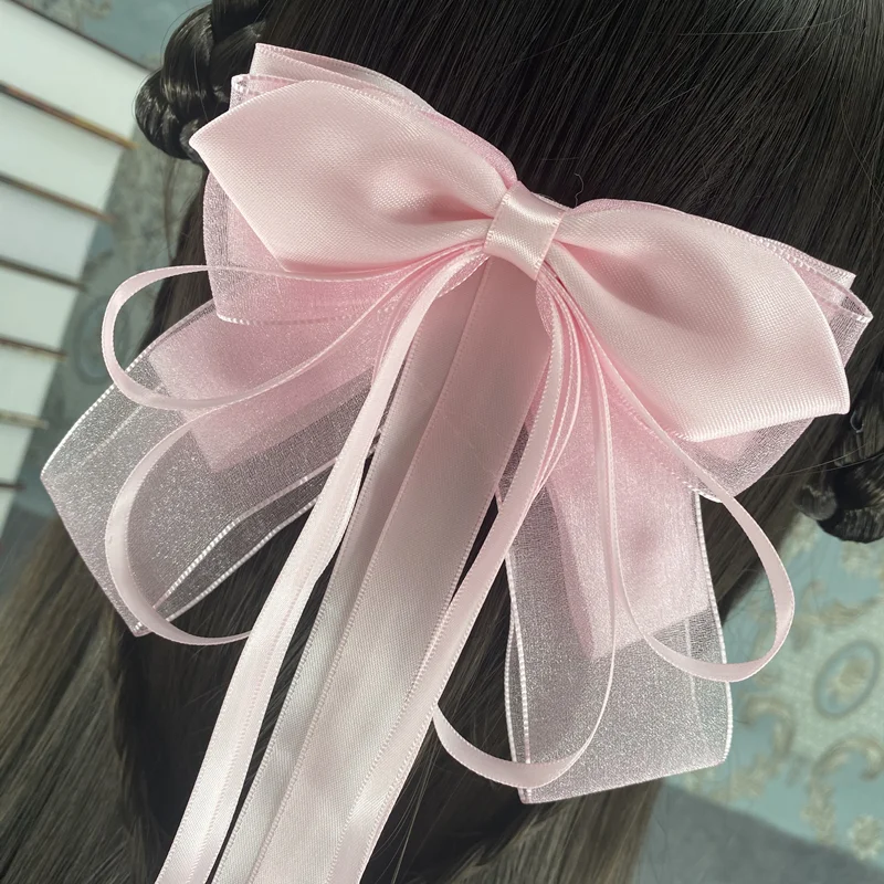 Lolita Accessories Antique Fairy Streamer Headgear Hair Ornament with  Bow