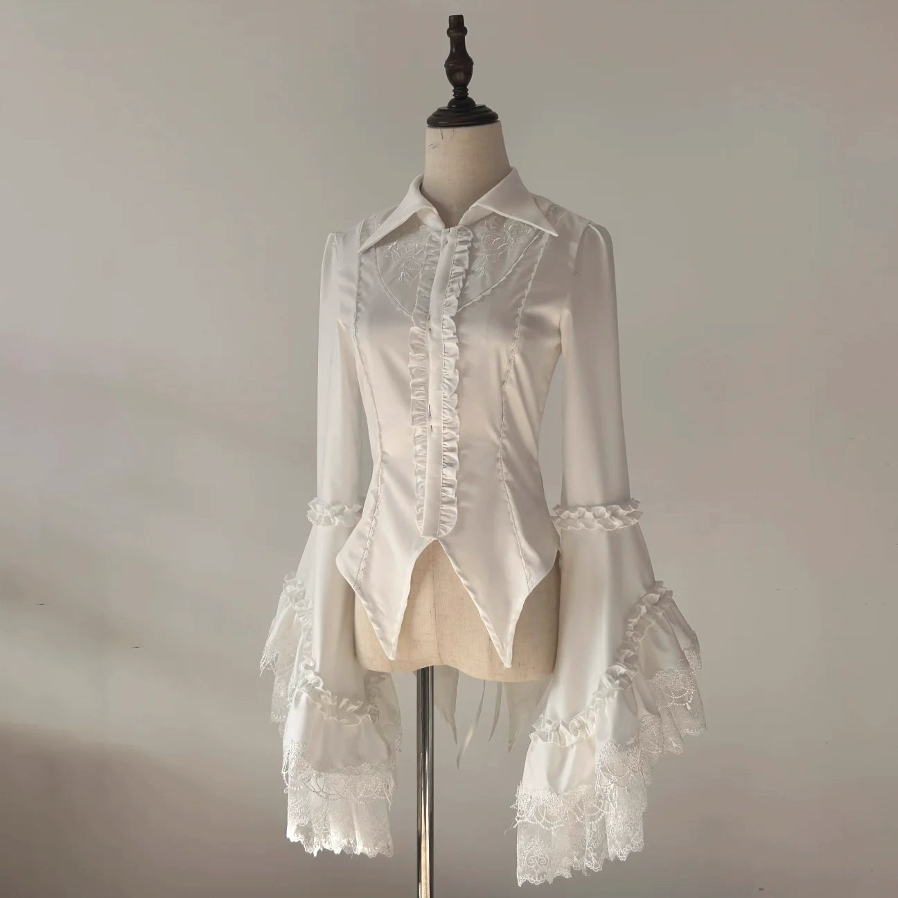 Lolita Blouses Classic Vintage 2 Colors Tailcoat Medieval  for Daily Wear